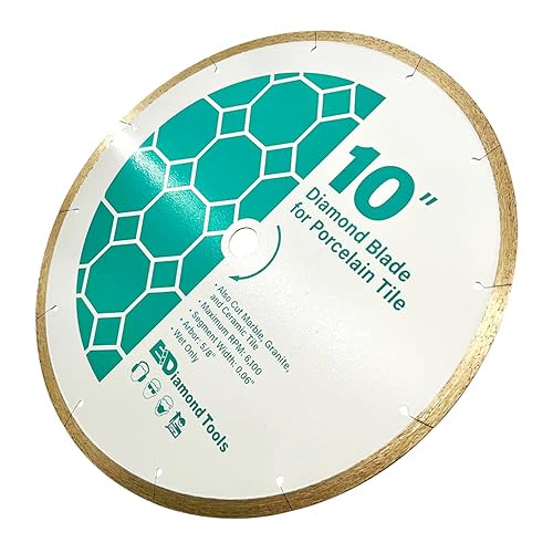 Miniatura 96 de Hojas de sierra de diamante de alto rendimiento de 7" para granito, cuarzo y otras piedras de ingeniería, eje de 7/8"-5/8" Hoja de piedra,Hoja
