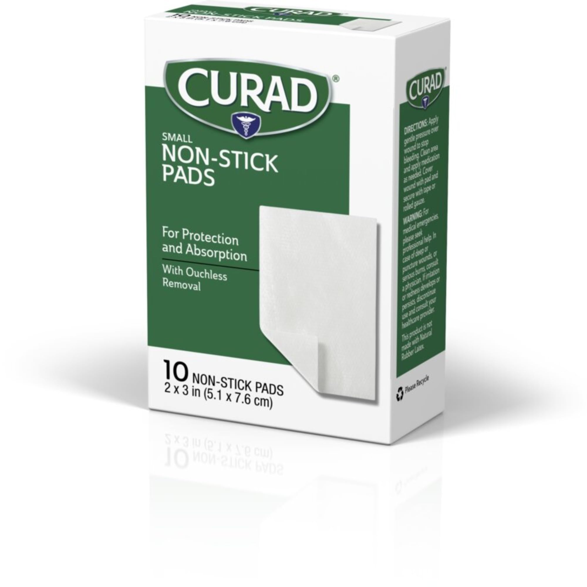CURAD Sterile Non-Stick Pads, Medium, 3 x 4 in, 10 Count — Amazon image 4