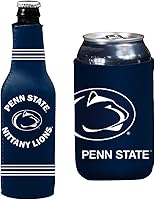 Vista 22 de College Team Color Logo Can & Bottle Holder Insulator Beverage Cooler Set