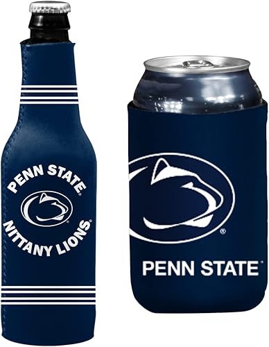 Miniatura 22 de Set de refrigeración y aislamiento de latas y botellas con el logo de NCAA en color del equipo de la universidad Escudo/Logo del estado