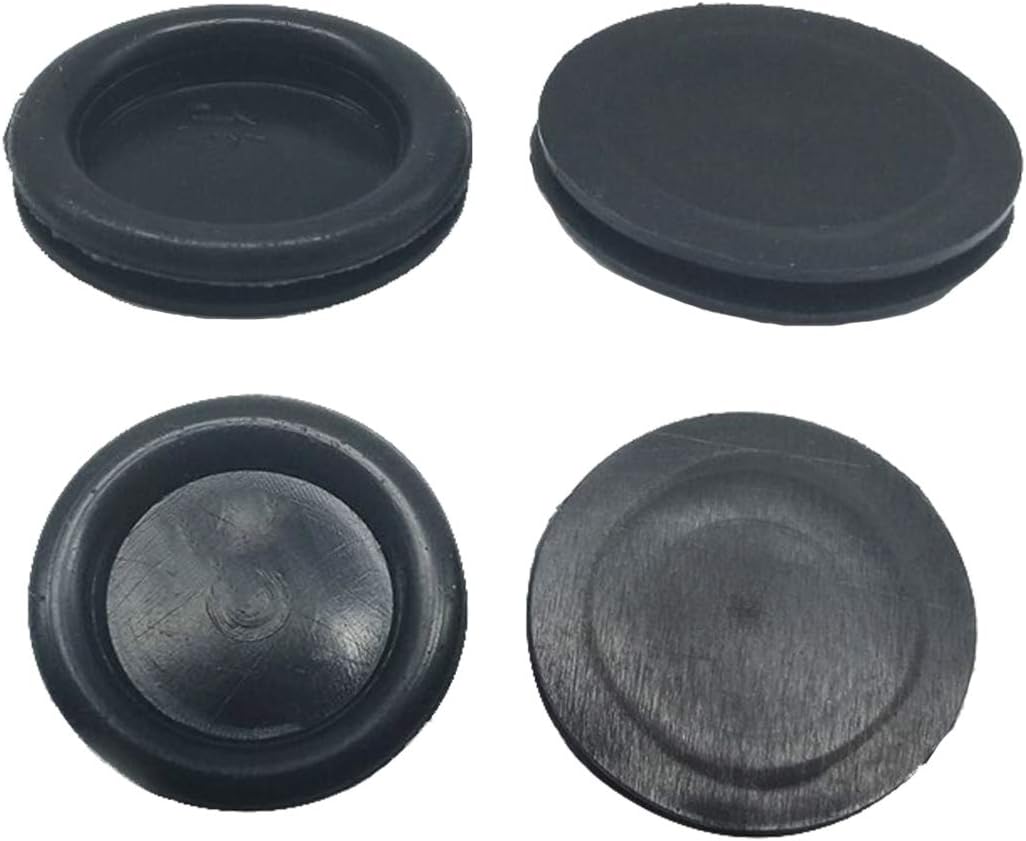 Smavles Rubber Grommet 400 Pcs Grommet Electrical Wire Gasket Kit Round Spacers Washers Gasket Ring for Protecting Wires, Plugs and Cables(8 Sizes) - Image 5