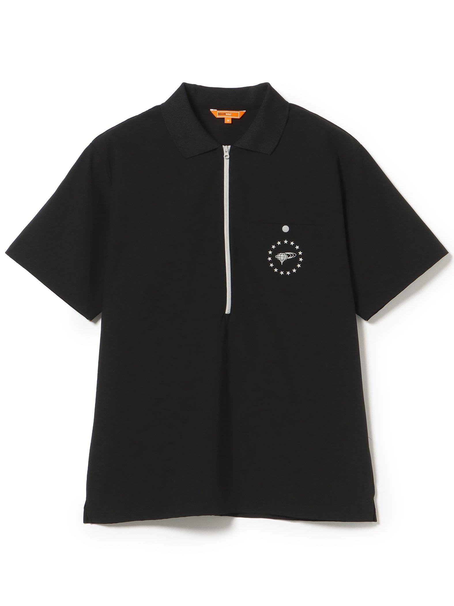 Amazon.co.jp: [ビームスゴルフ] S/Sポロ ORANGE LABEL ロングハーフ