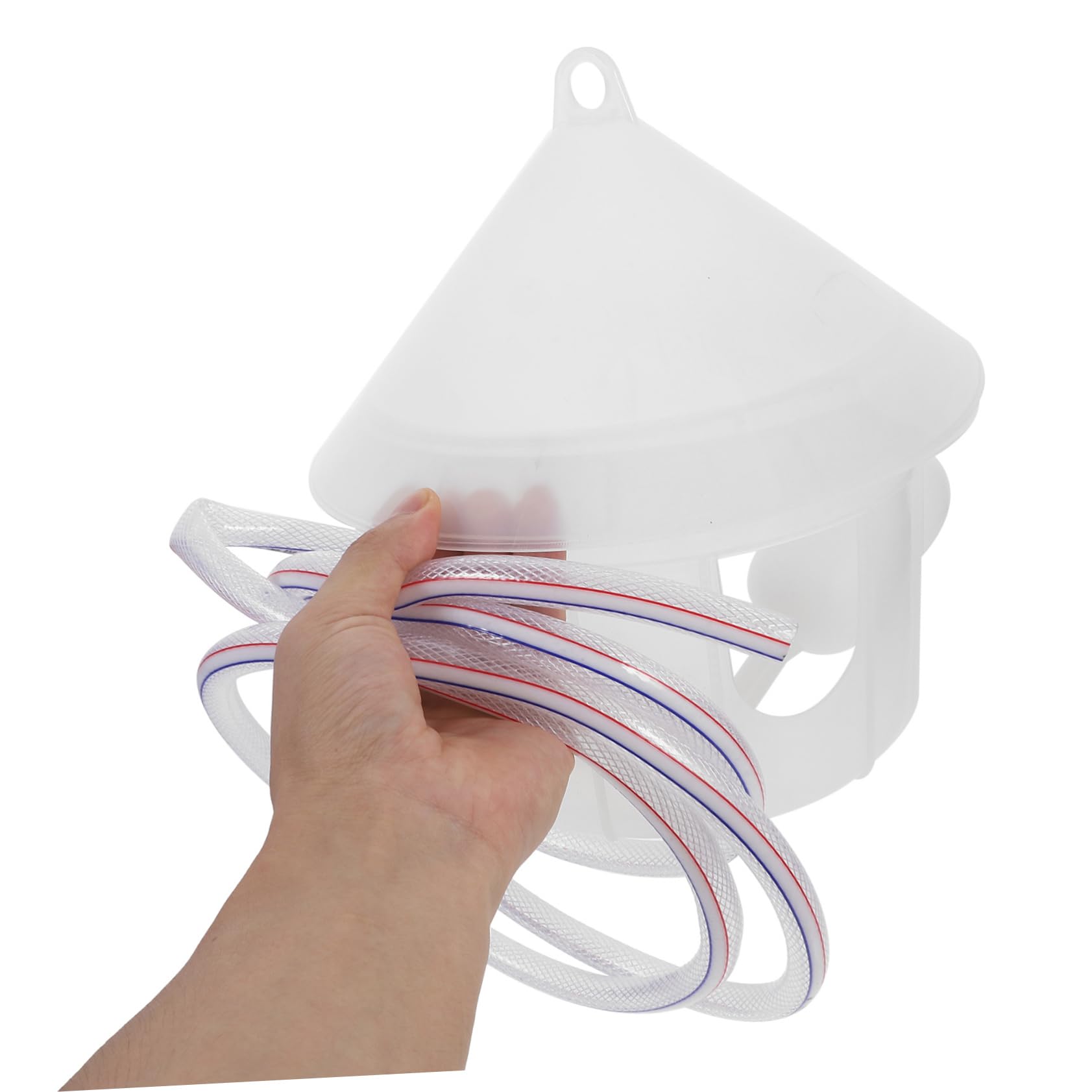 UPKOCH Dispenser per Piccioni Mangiatoia Resistente e Facile da Adatta per Uccelli Domestici Design e Stabile Rifornimento Manuale
