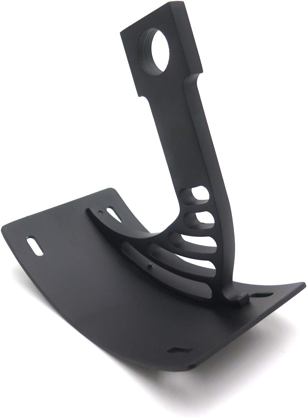 SMT-Black Side Tag Bracket Compatible With ZXR6 ZX6R/636 ZX7 ZX9 Swingarm Mount License Plate [B00V2ZP412]