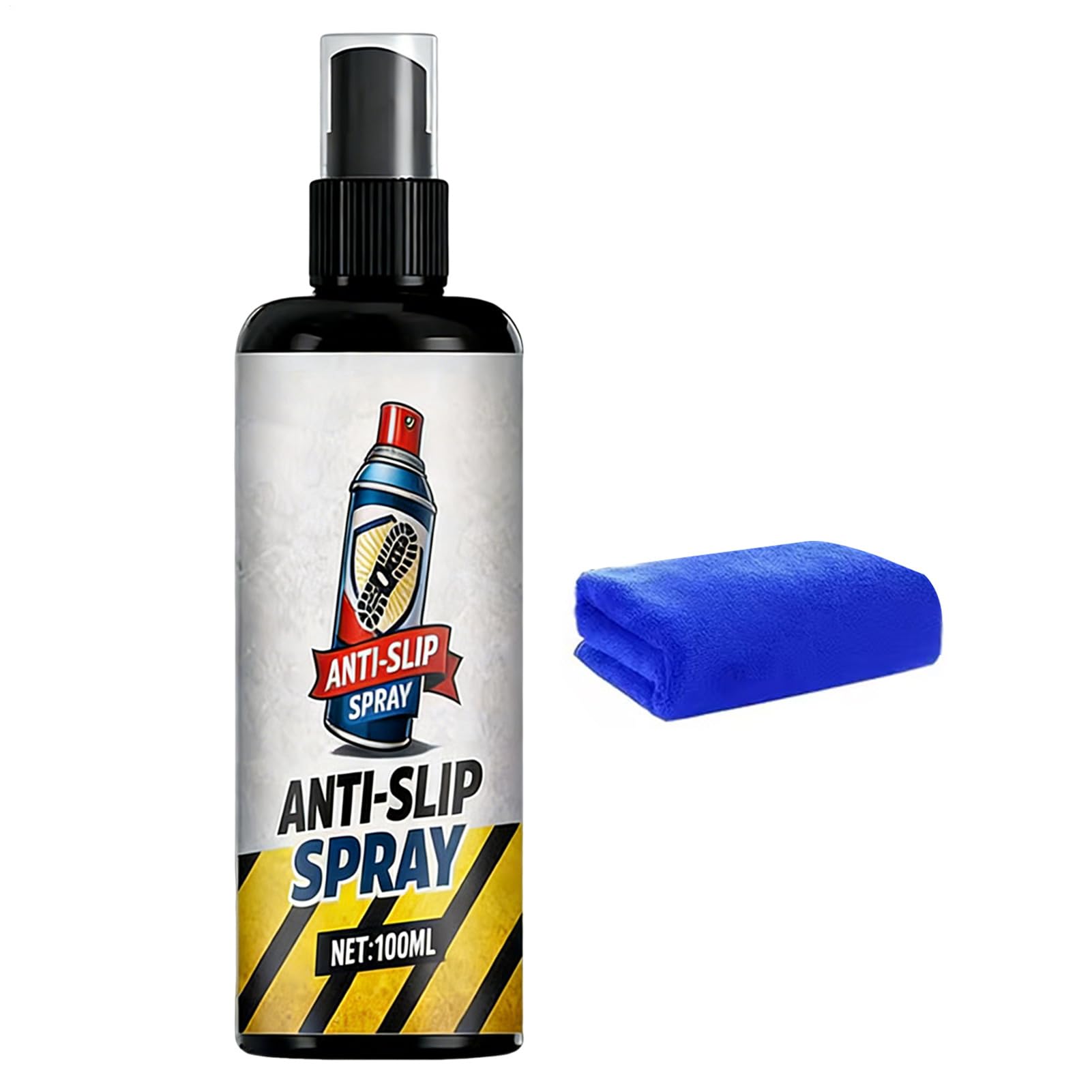 Basketball Shoe Grip Spray,100ml Footwear Anti-Slip Sticky Enhancer,Basketball Grip Spray - for Sneaker Boots Volleyball Baseball Football Golf Bowling Court Dancers Athletes Players