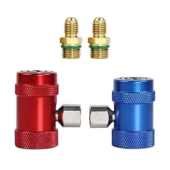 カ*ズ様 R1234　新ガス用　ワコーズ　クイックガスチャージャー　パワーエアコ Amazon.co.jp: Zigwin R1234yf専用 クイックカプラーセット