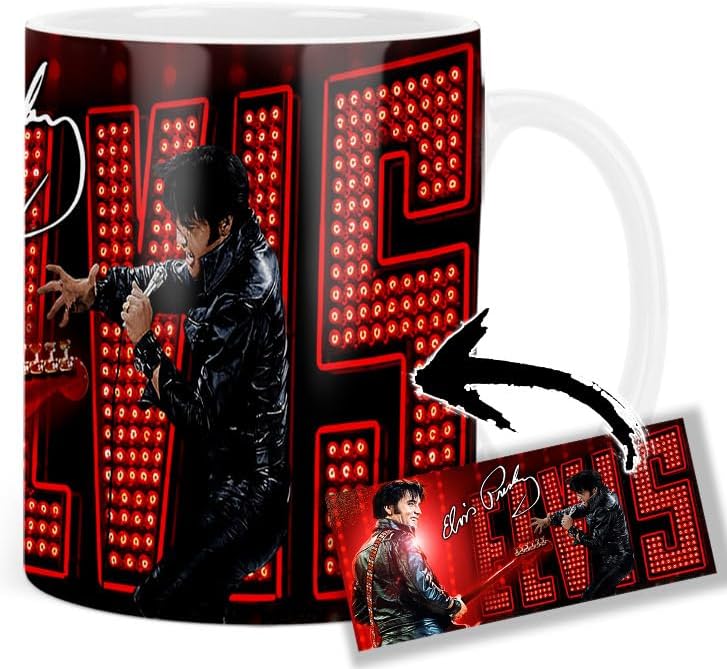 Elvis Presley Taza Ceramica Mug