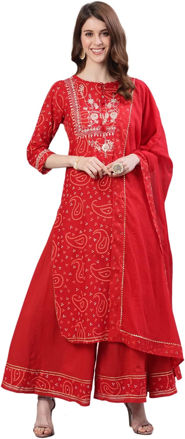 ishinWomen XyKplpmMp-5011D Kurta Sets (pack of 3)