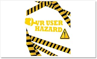 CafePress VR User Virtual Reality Gamer G Car Magnet 20 X 12 Car Magnet, 20"x 12" Magnetic Door Display