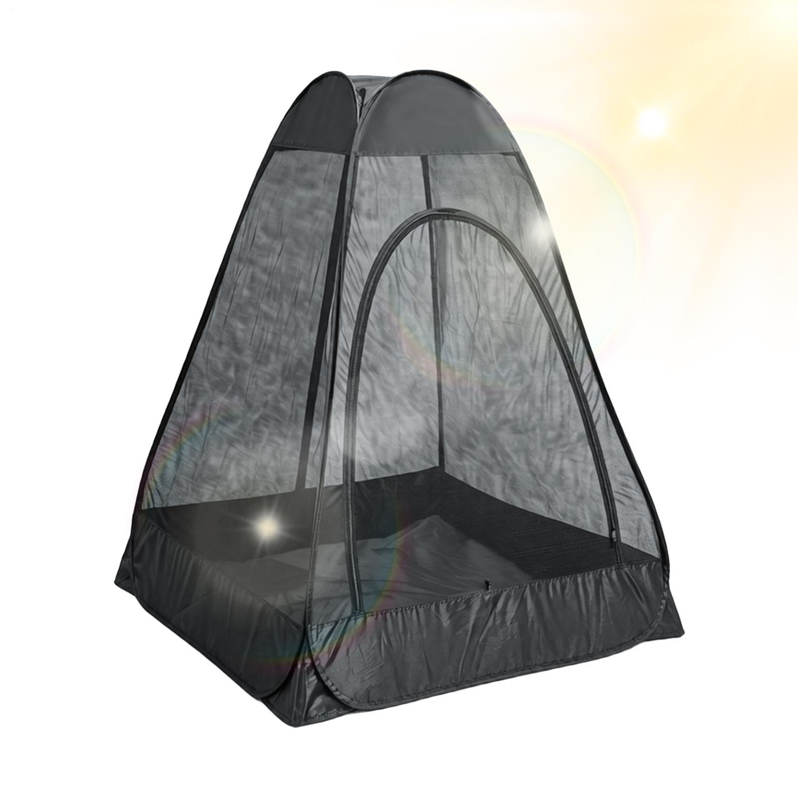 Pod Sportivo Rifugio Pop-Up in Rete Antimosche e Impermeabile | Parasole Da Pesca Leggero 119x119x150 Cm Per Outdoor Giardino Cortile Patio Campeggio Escursionismo Picnic Viaggio Baseball