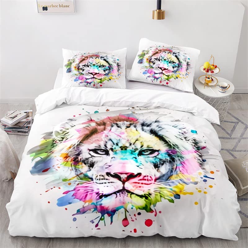 Housse de couette 240x260 zippée finie la couette qui glisse du lit