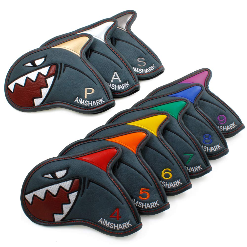 Amazon.co.jp: AIMSHARK ゴルフ アイアンカバー 9pcs セット/Golf Iron
