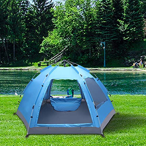 Carpa automática familiar Bonnlo para 3-4 personas fácil de instalar miniatura 5