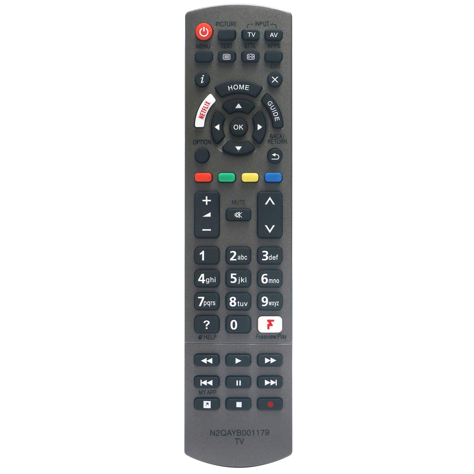 N2QBYA000037 R3PA23 FERNBEDIENUNG Für Panasonic TV TX-40JX800EZ Keine