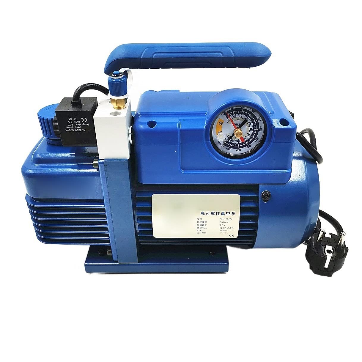 3,6 m3/h 220V 180W V-i120SV Klimatyzacja Laboratorium Pompa Powietrza Chłodzenie R410 1L R410 R407C, R134a, R12, R22