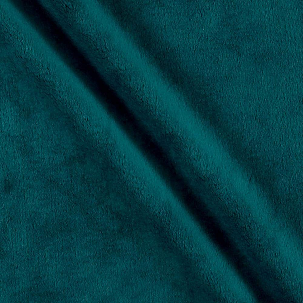 Shannon Minky Solid Cuddle 3 Mallard, Fabric by the Yard
