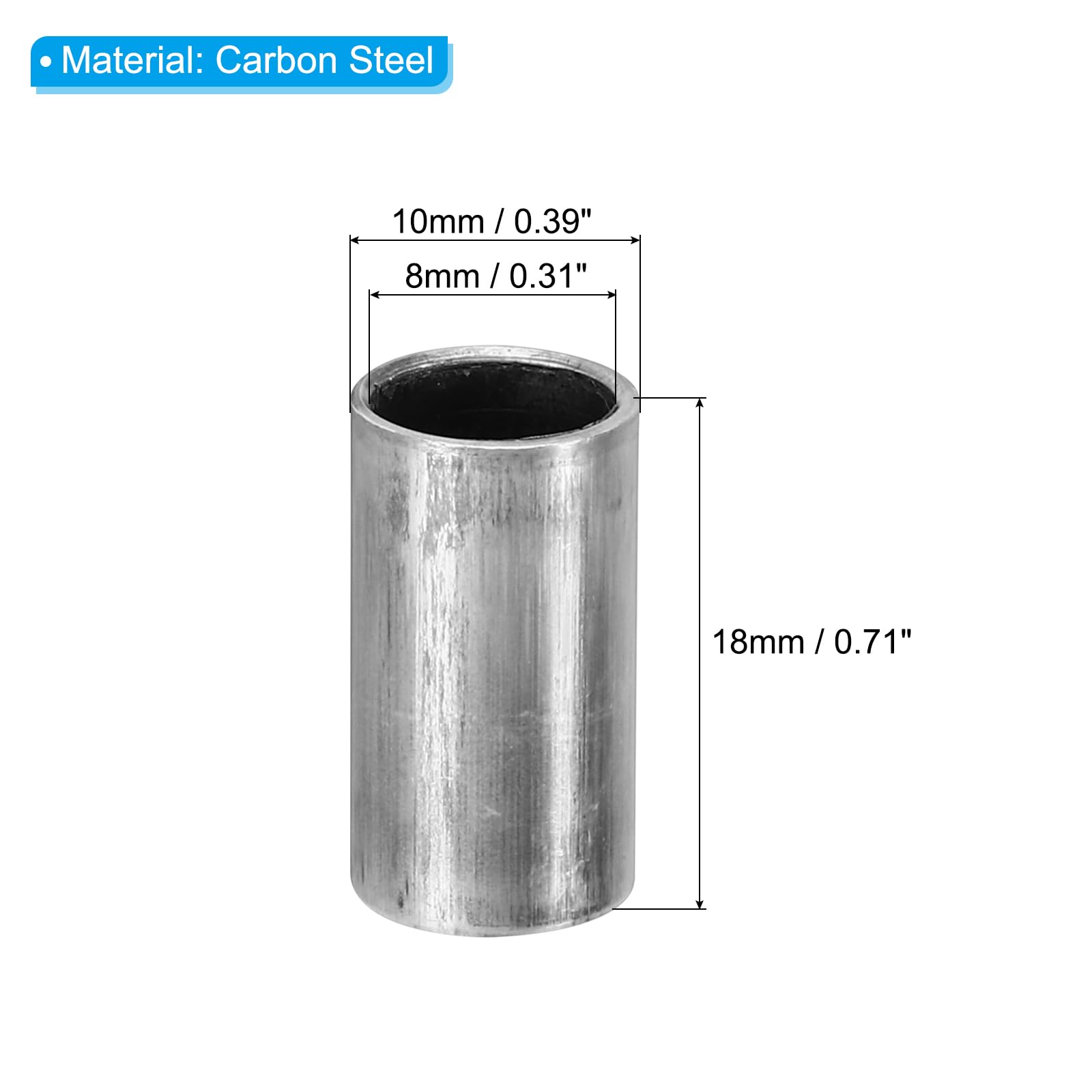 PATIKIL M8 Steel Spacers - Image 2