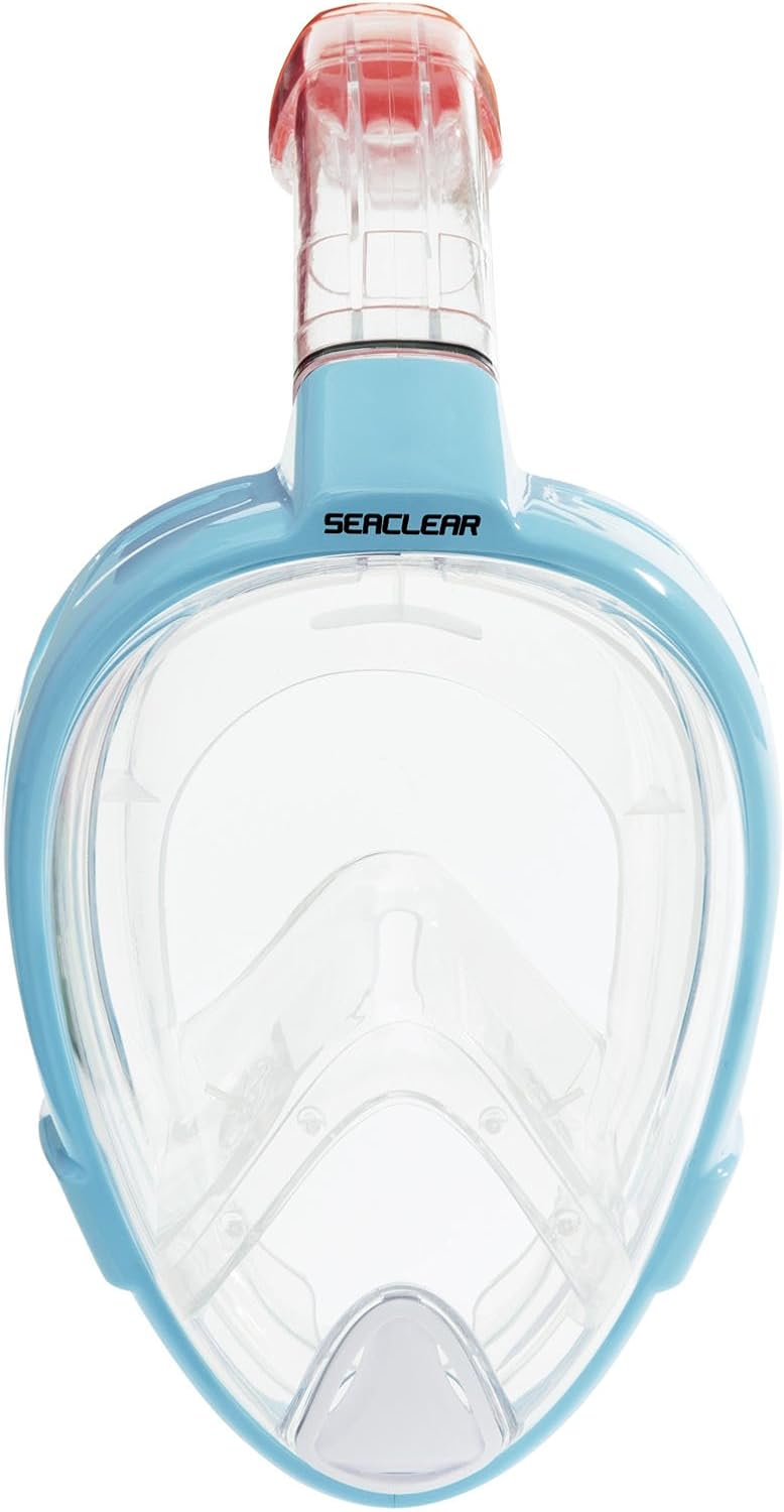 SeaClear Vista Full Face Snorkel Underwater Mask Snorkeling Dive | Choose Color