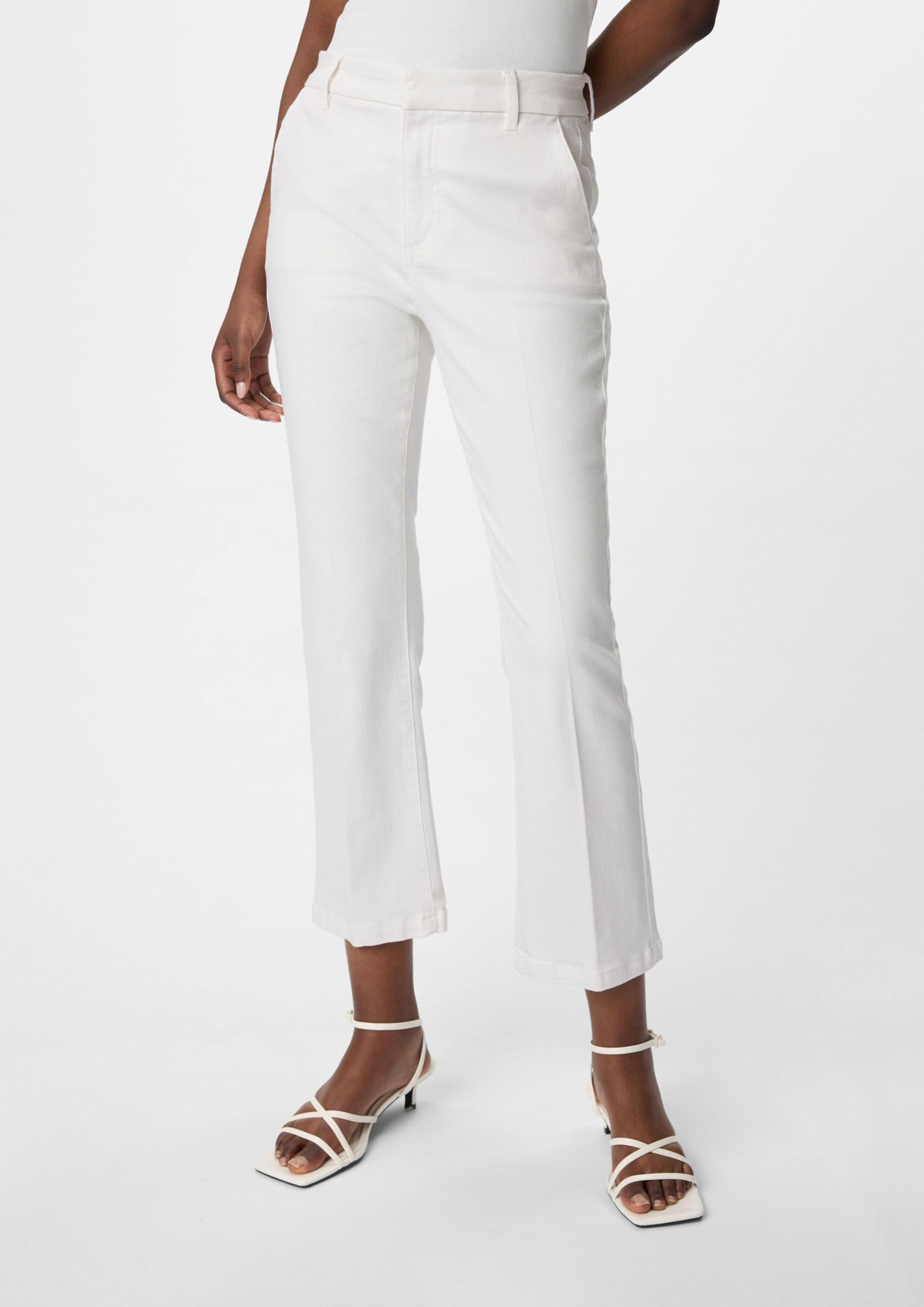 Comma Damen Hose, Flared Leg 2163468