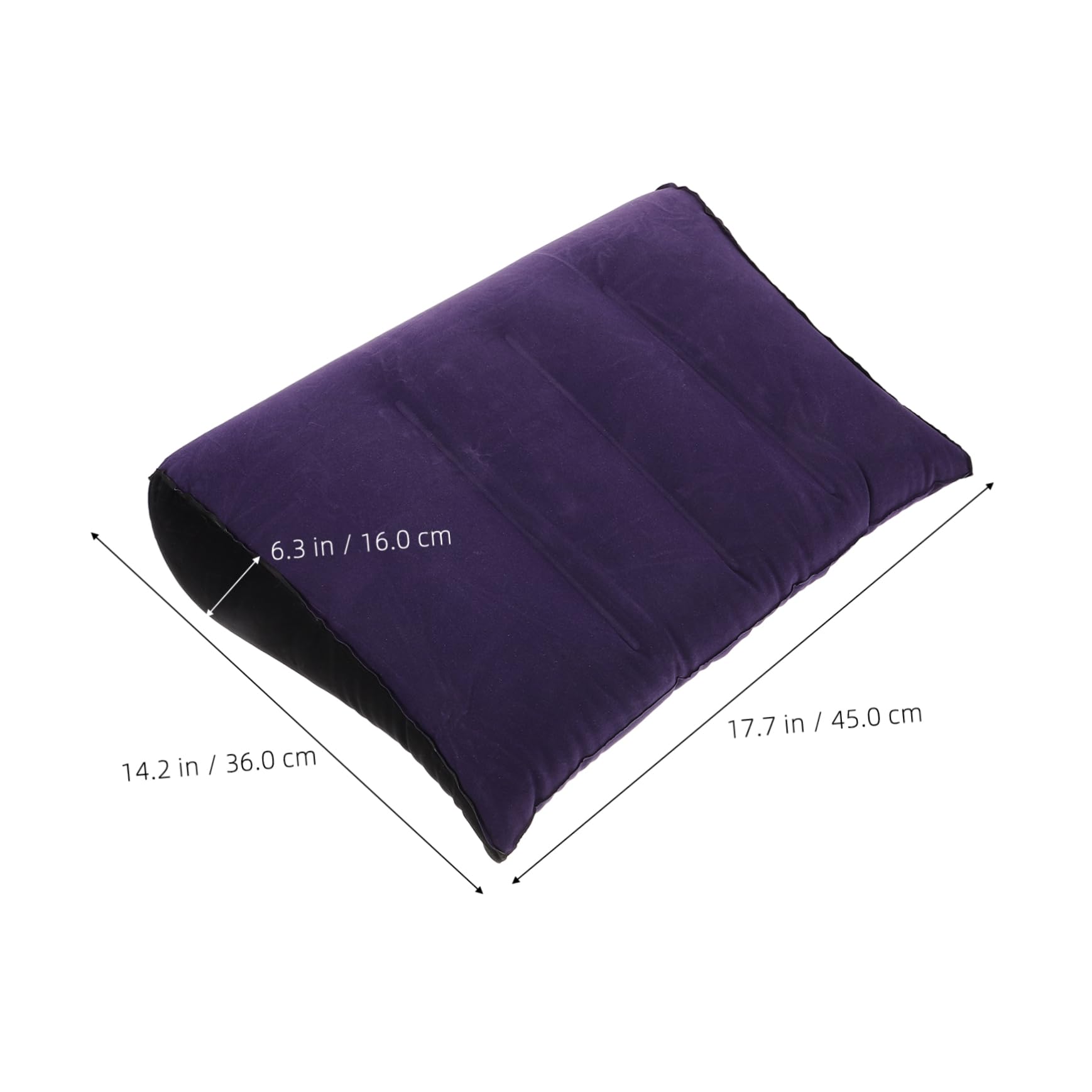 KALLORY Inflatable Travel Pillow for Camping Lightweight Ergonomic Design Portable Neck Support for Home Outdoor Adventures Comfortable Convenient for All Seasons