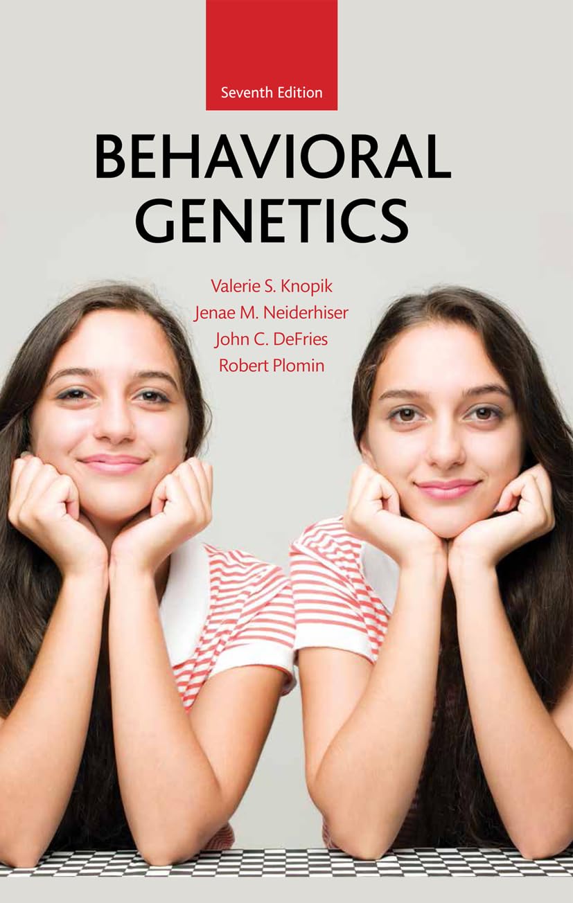 Amazon.com: Behavioral Genetics: 9781464148453: Knopik, Valerie ...
