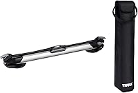 Vista 6 de Thule Escalera para furgoneta, 9 escalones, extensión de 8.5 pies, escalera telescópica para furgoneta, sistema de cierre fácil, cumple con EN:131