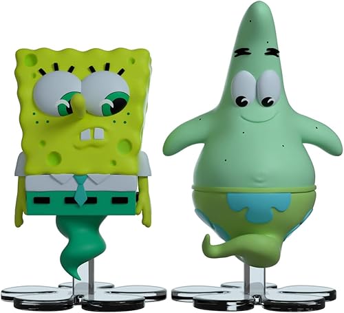 Miniatura 5 de Youtooz - Figura espeluznante de Bob Esponja de 4 pulgadas figura coleccionable de Bob Esponja y Patricio paquete de 2 figuras coleccionables de la