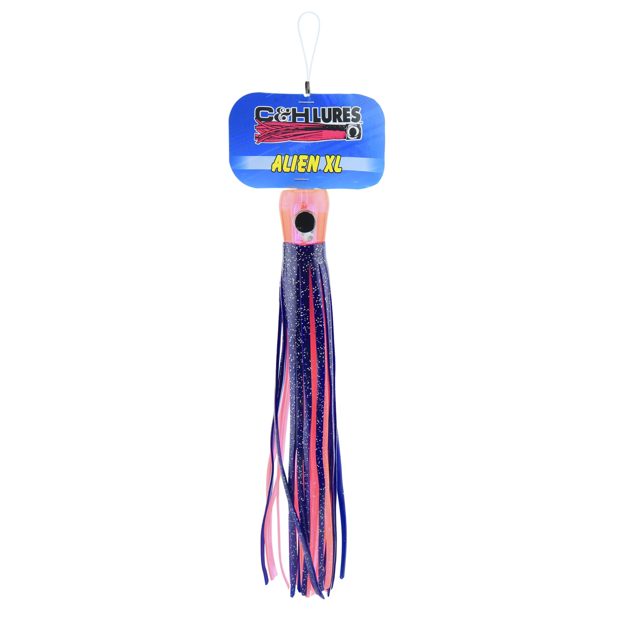 C&H AlienXL Trolling Lure - 10.5 Inch Concave Head For Tuna, Mahi, Marlin Saltwater Fishing