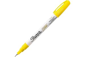 Sharpie Paint Marker, Extra Fine Point, Yellow