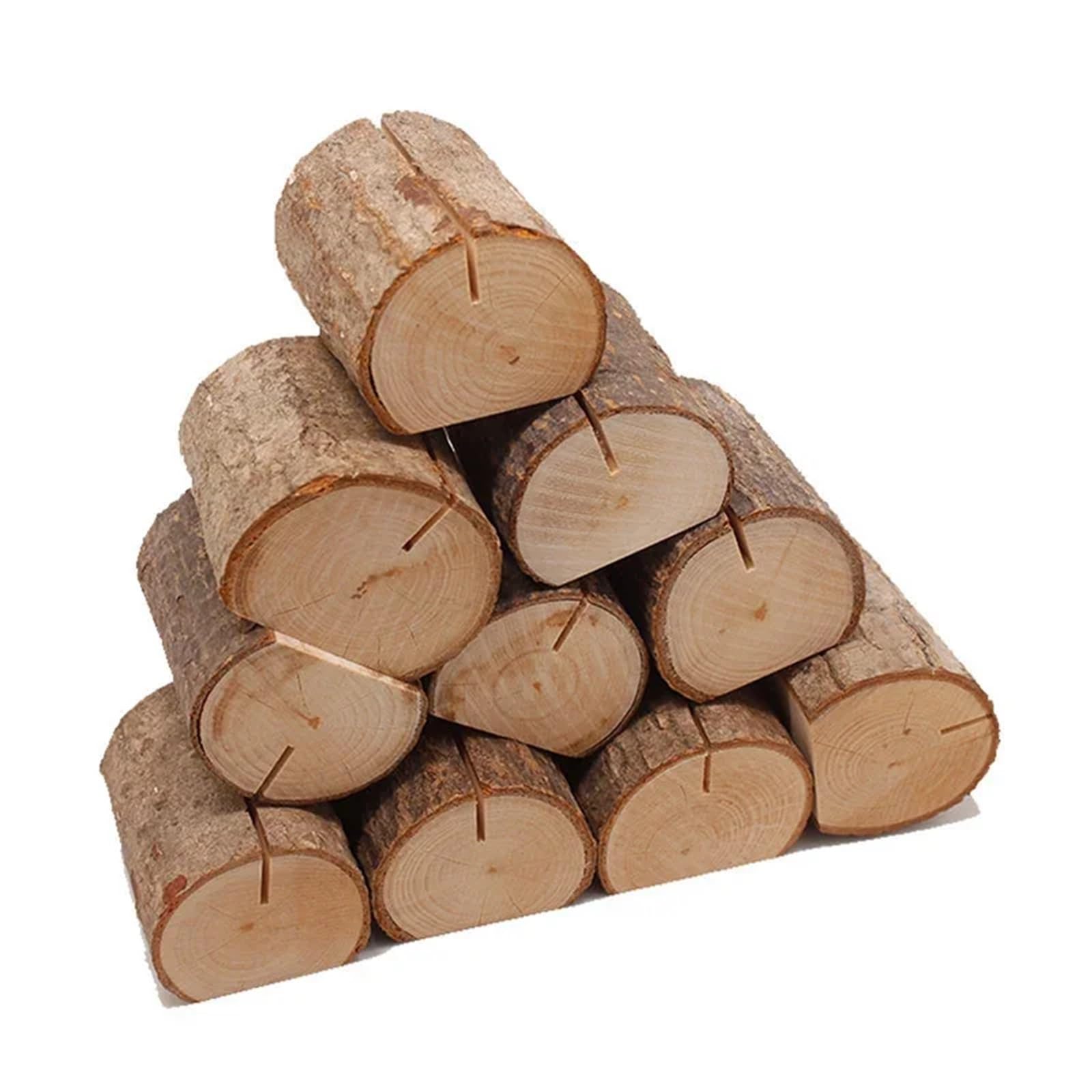 Tischnummernständer aus Holz, für Hochzeiten, 50 Stück