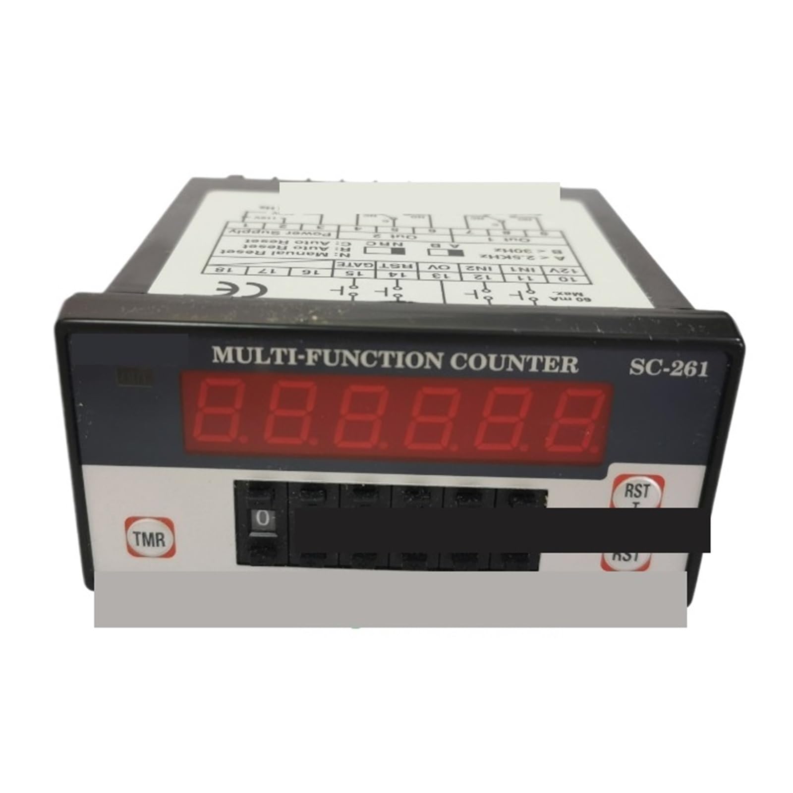 Counting relay SC-261 électronique 250VAC pour éviter les erreurs de tri sur convoyeur