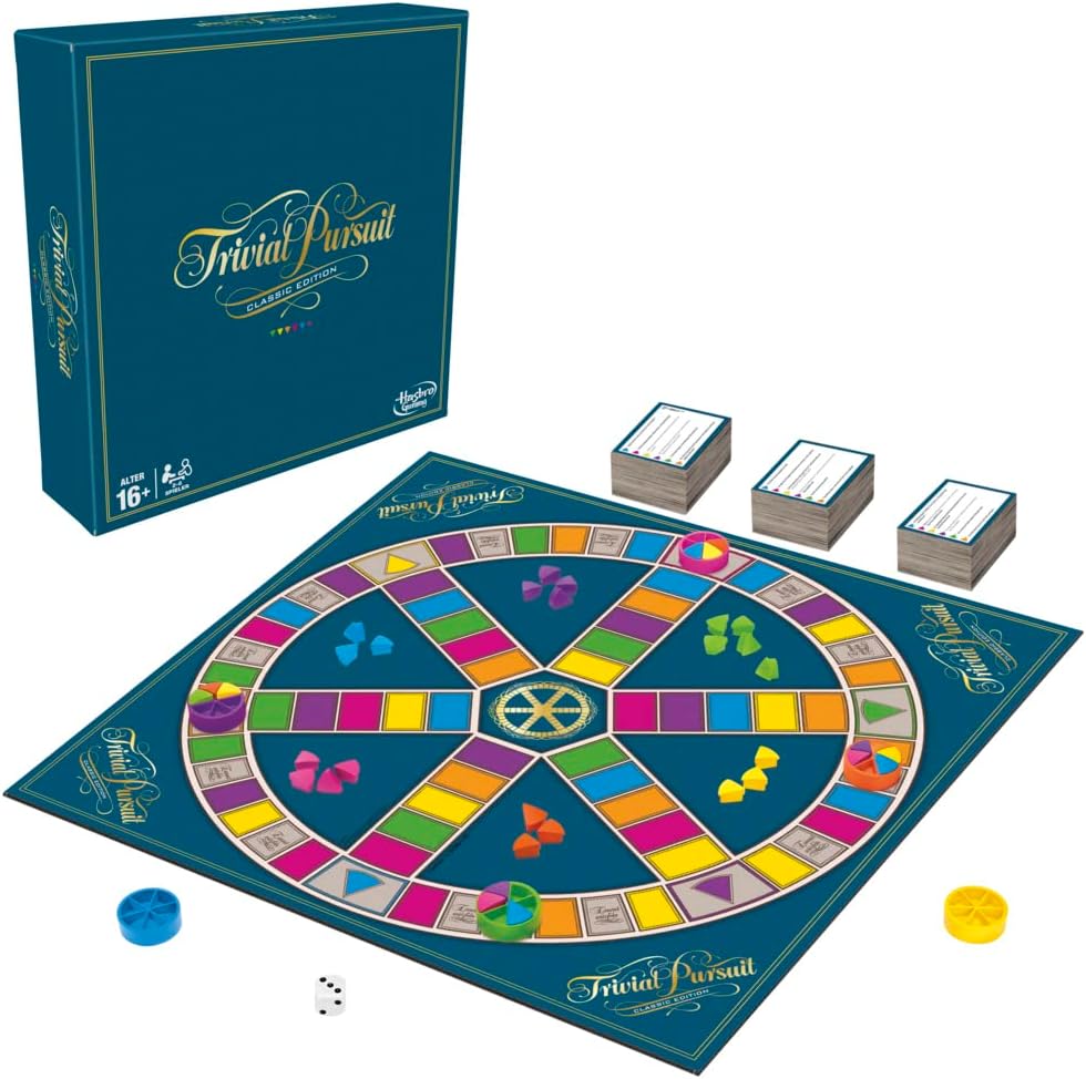 Hasbro C1940100 Games, Trivial Pursuit question Game - German Version