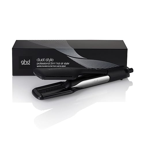 ghd Duet Hair Style  Plancha de pelo de aire caliente 2 en 1 de Wet to Styled