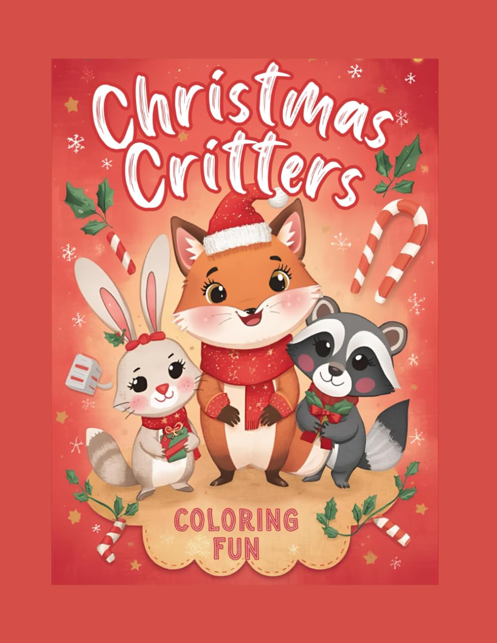 Christmas Critters Coloring Book