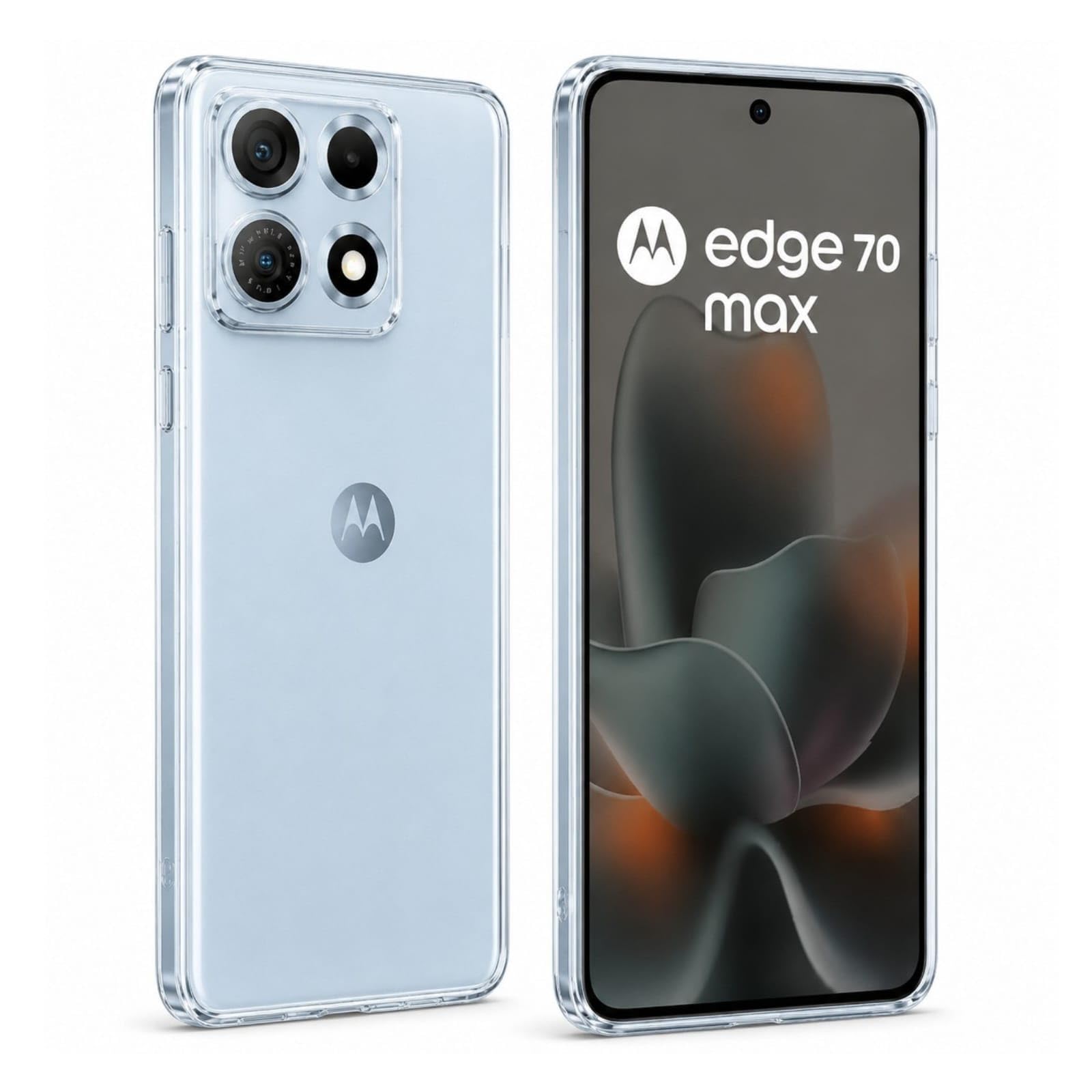 Transparent Back Cover for Motorola Moto Edge 70 Max 5G | Shockproof Soft TPU Silicone Case | Raised Bumps for Camera & Screen Protection | Slim Fit Crystal Clear Cover – Transparent-image-21