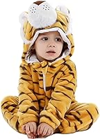 Vista 74 de Disfraz de bebé de Halloween para niños pequeños, rómper, mameluco para niños o niñas, ropa de animales, de 2 a 36 meses Dinosaurio rojo