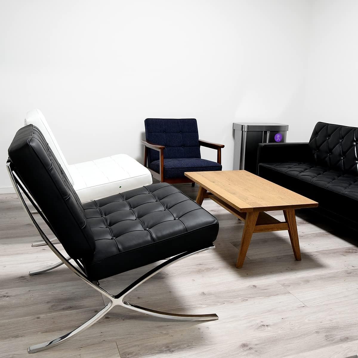 リプロダクト品 本革 バルセロナチェア 2人掛け