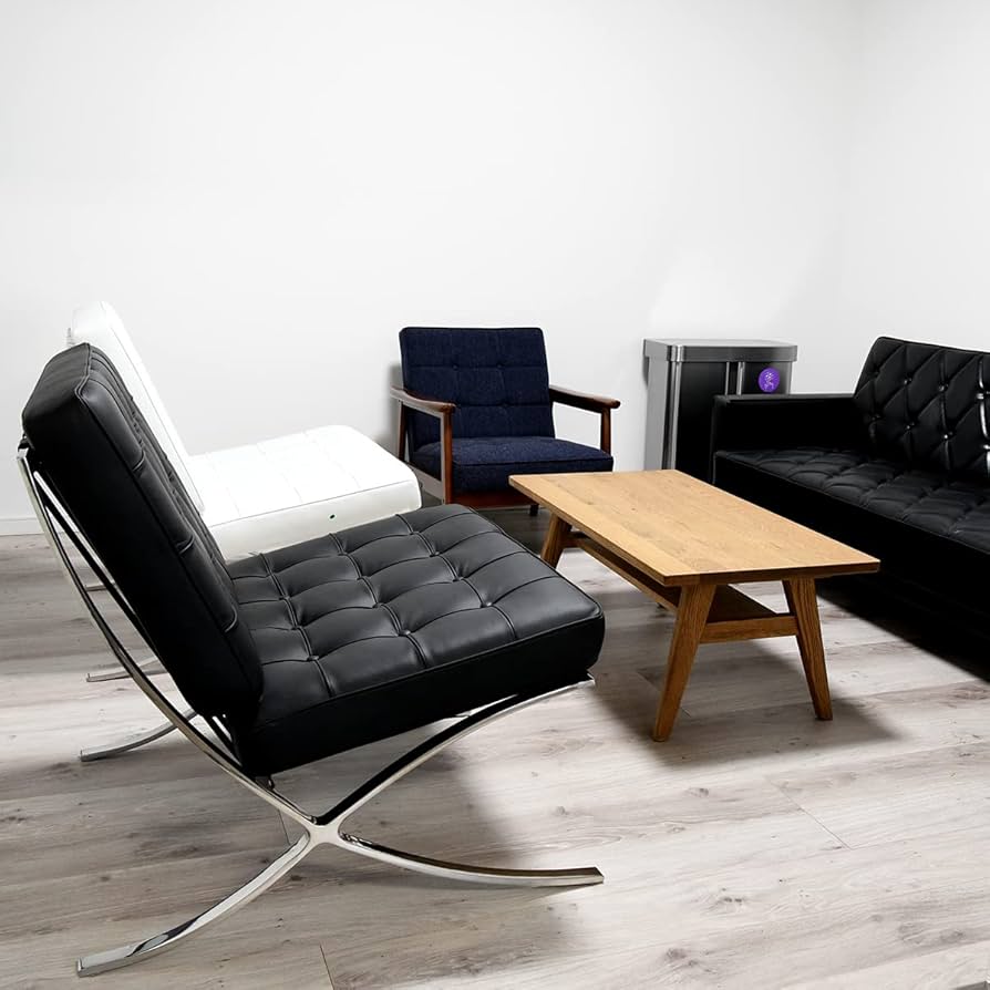 Amazon｜バルセロナチェア ミースファンデルローエによる