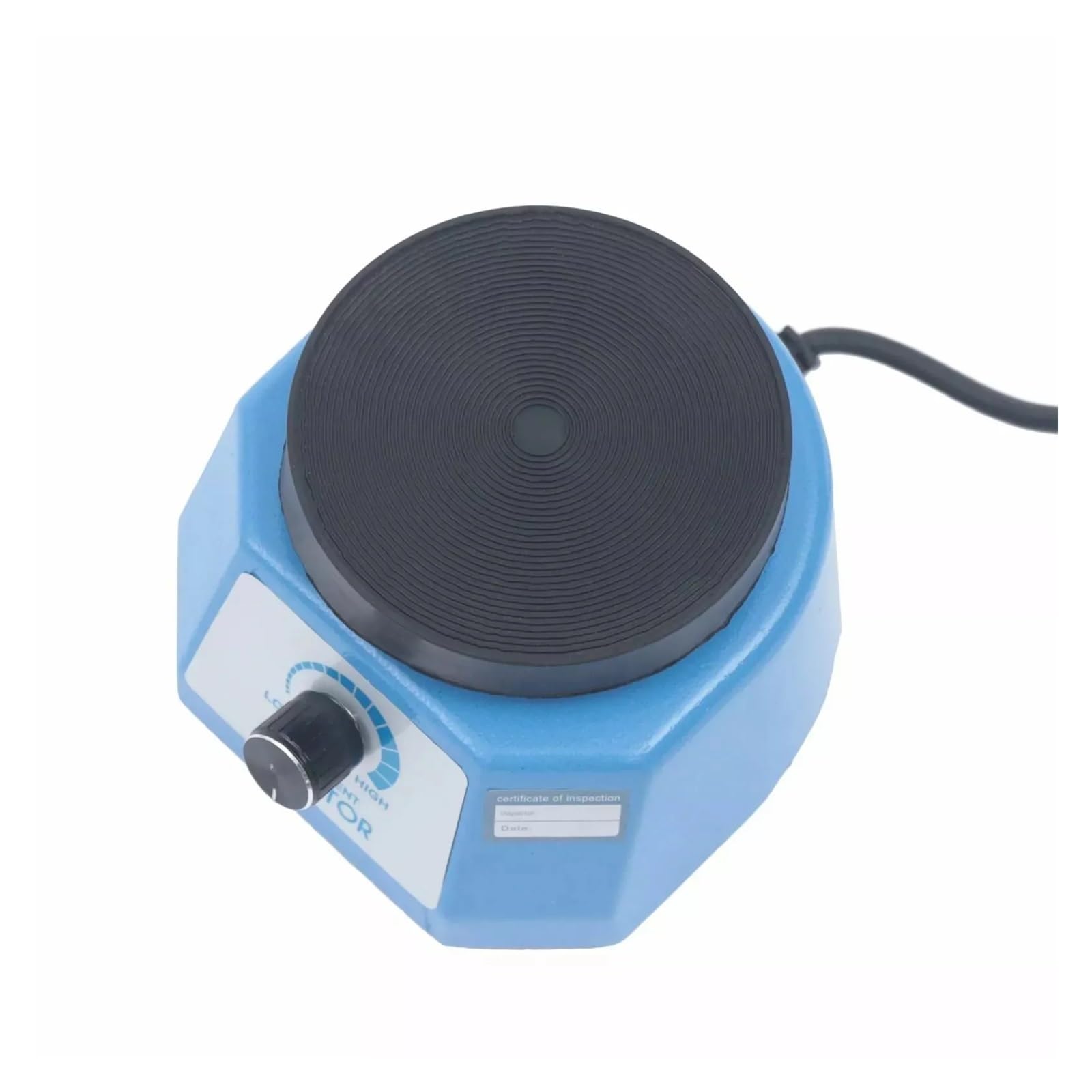 Laborschüttler, 4 "Runder vibrator mit variabler Geschwindigkeit, Laborschüttler, Oszillator, Vibrationsmaschine for Mischen von Gips-/Gipsgieß, 100 W