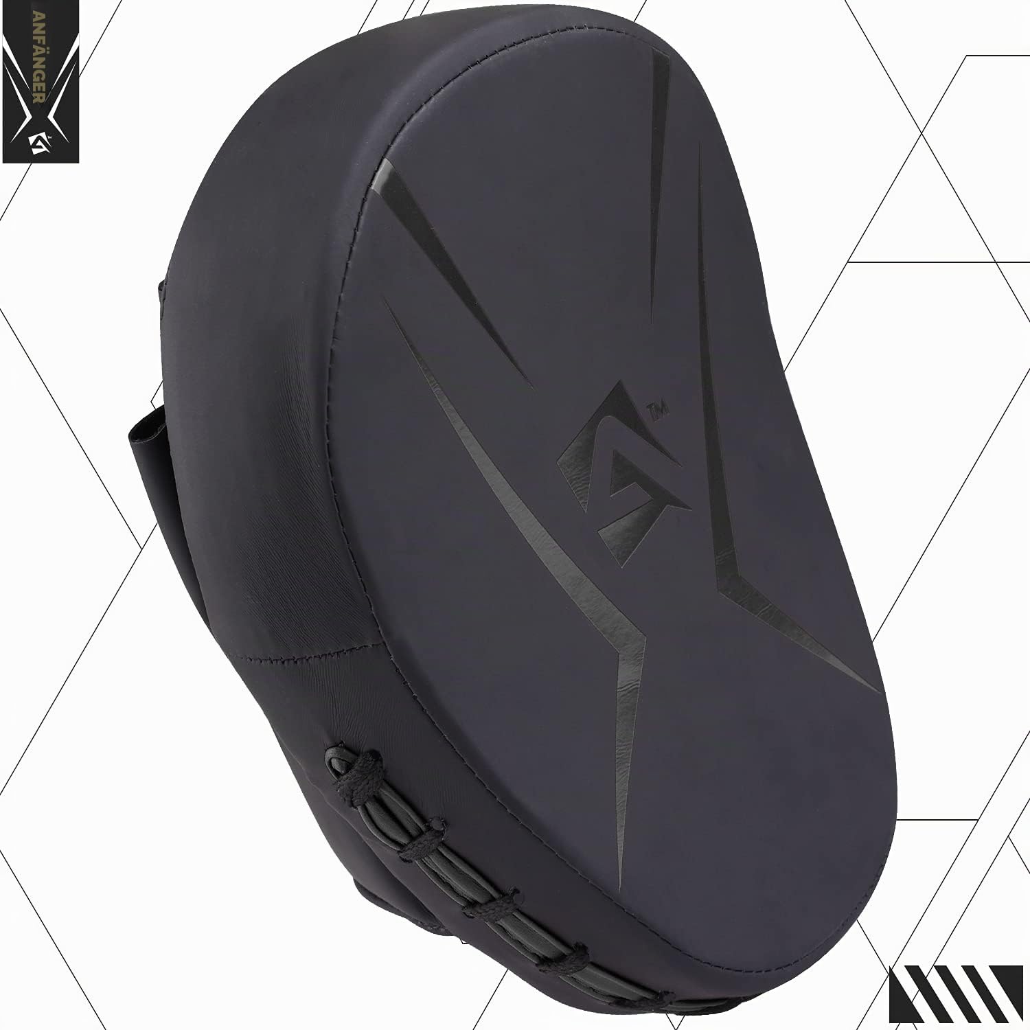AQF Pratzen Boxen, Handpratzen, Muay Thai Rex Leder Gebogene Pratzen Kickboxen, Boxing Pads, Focus Boxhandschuhe Für Kampfsport, MMA, Karate & Kickboxing Boxpads