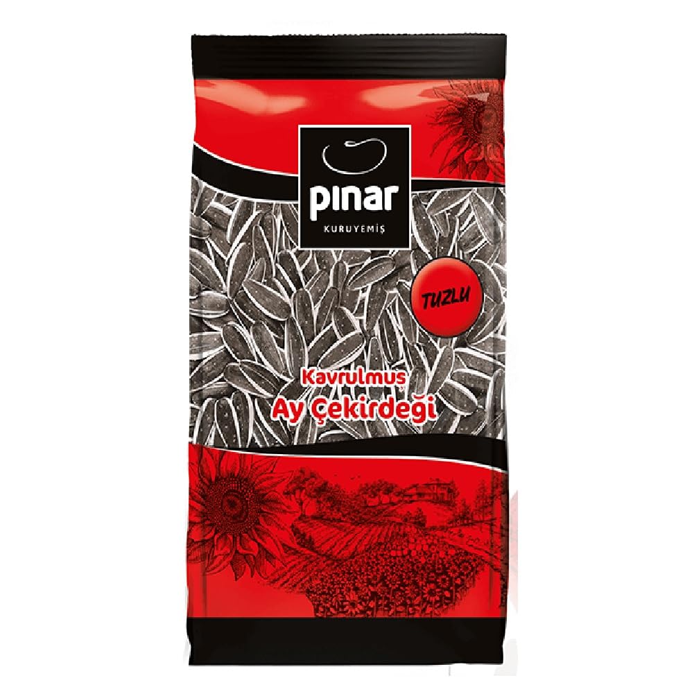 Pınar Kavrulmuş Ala Ayçekirdeği Tuzlu 400 gr Şeffaf