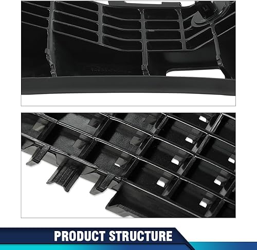 Miniatura 445 de PIT66 Soporte de parachoques delantero compatible con Hyundai Sonata 2011-2015 2 piezas soporte de parachoques delantero izquierdo y derecho
