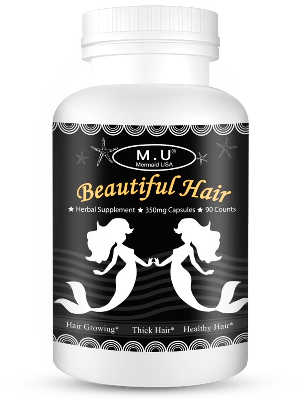 Magic Herb King Focus on Hair Growth Thickness Health Stop Hair Loss Support Hair Beauty Capsules