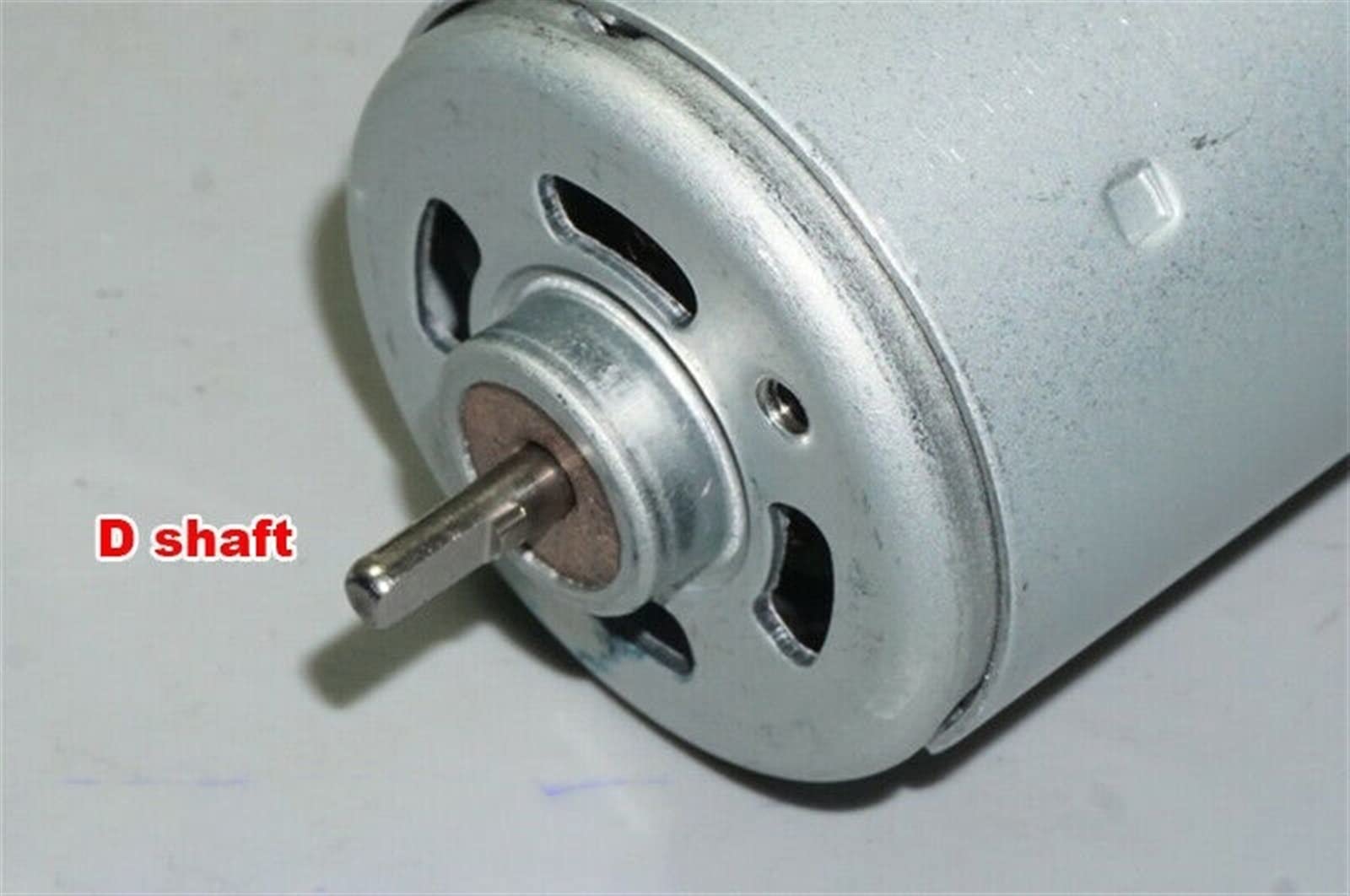 Amazon.co.jp: 電気交換 1 個 D シャフト 550 DC モーター電動