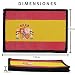 2 Parches bordados de banderas de España con Velcro - Color y...