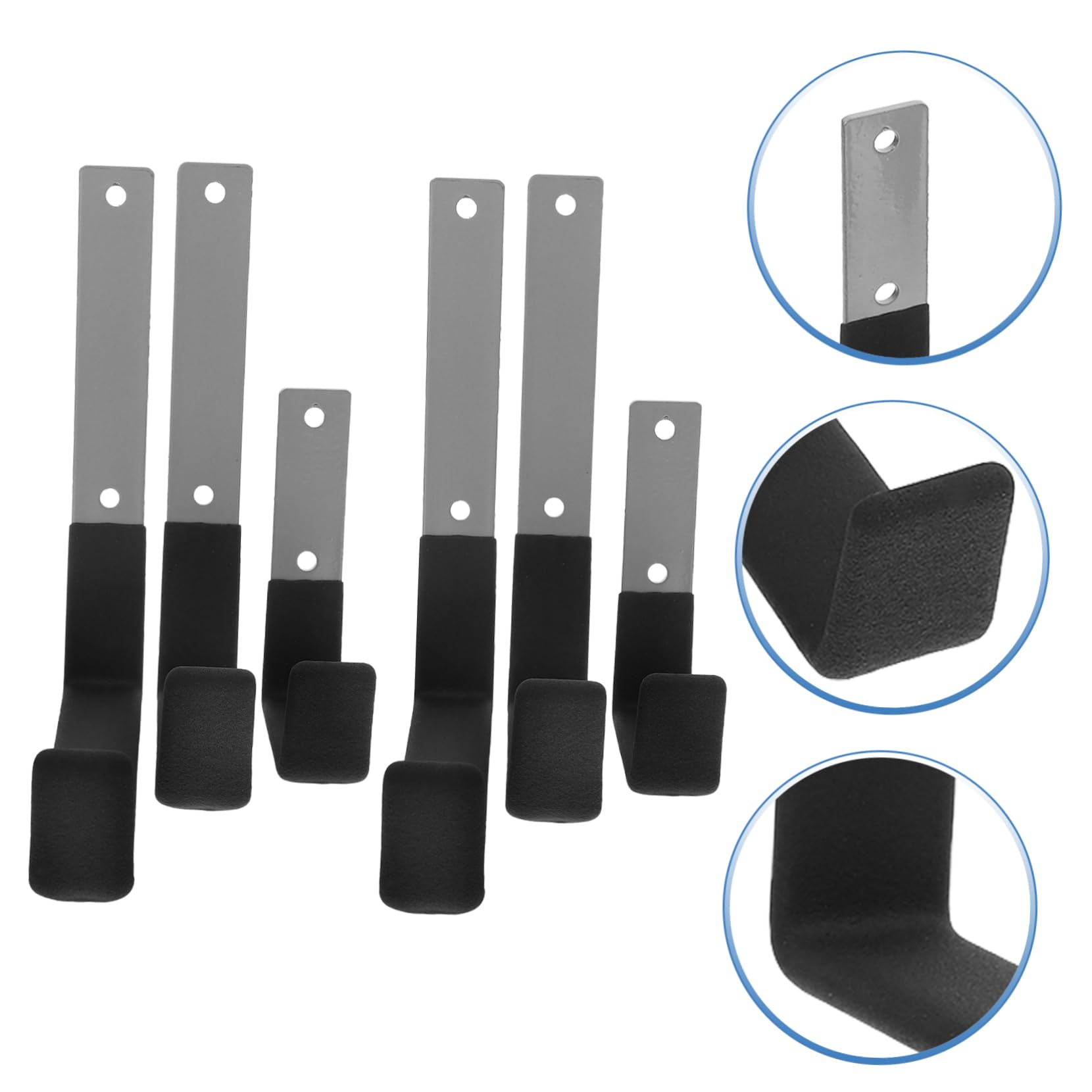 Ganci A Vite in Metallo Per Garage Ganci Da Parete Per Impieghi Gravosi Per Appendere Oggetti Pesanti Come Scale Estensibili O Tubi Da Giardino