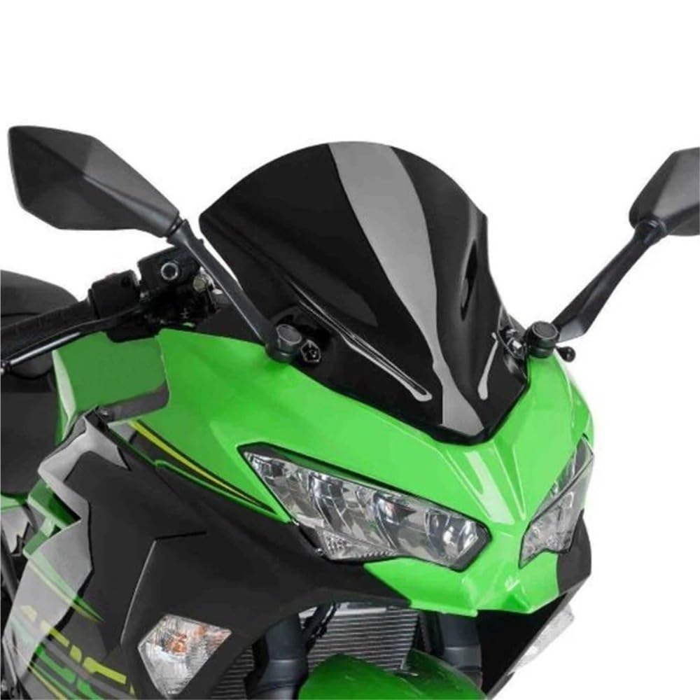 Dla Kawasaki Ninja 400 250 2018-2023 Owiewki Do Motocykli Szyba Motocyklowa(Light Smoke)