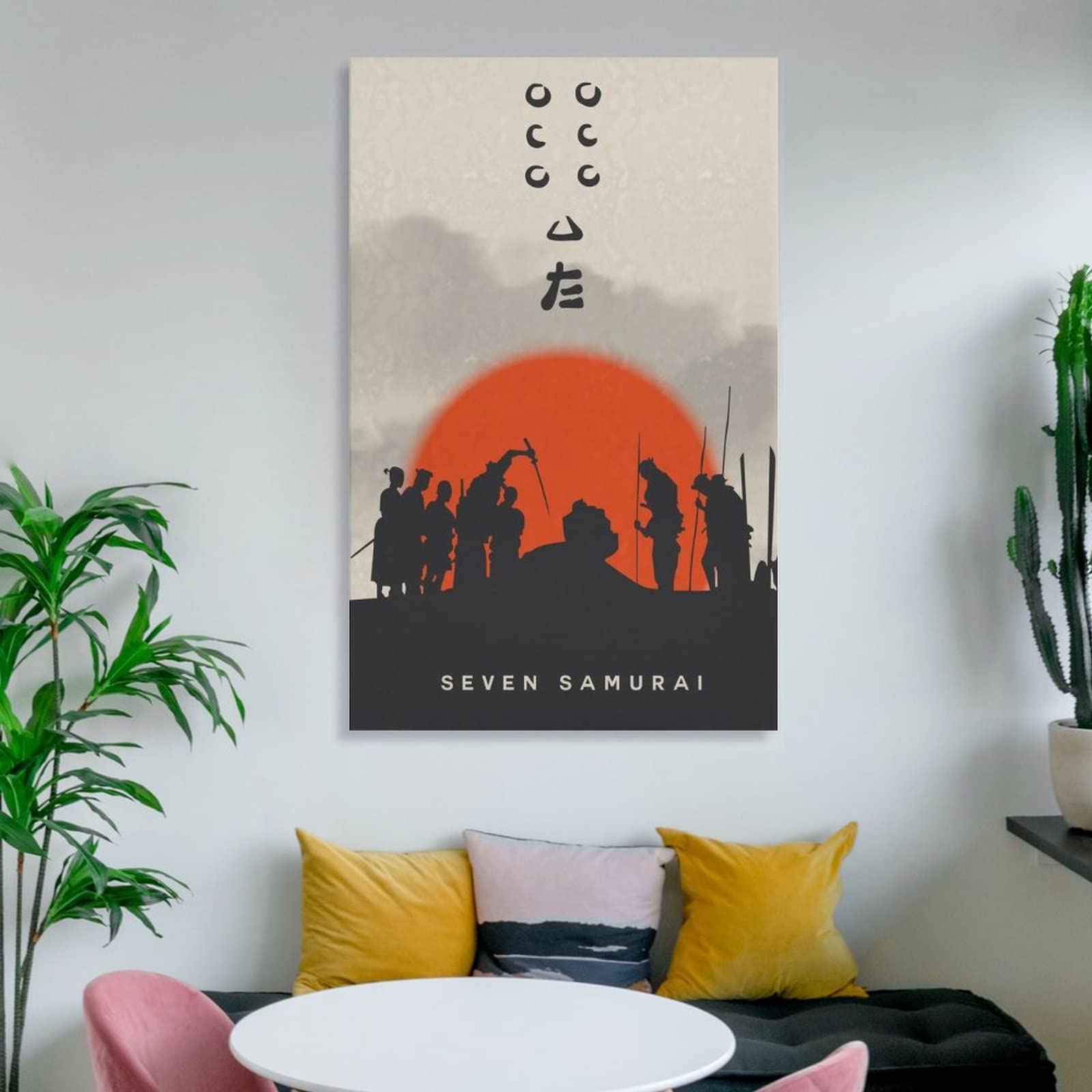 Seven Samurai Movie ポスター (12) Art Poster Canvas Painting Decor