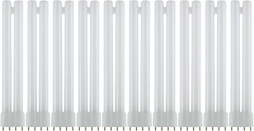 Miniatura 10 de Sunlite FT18DL841 Bombillas fluorescentes compactas de 18 W de tubo doble, luz blanca fría 4100K, base 2G11