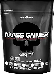 Black Skull Mass Gainer Refil (3Kg) - Sabor Cookies And Cream